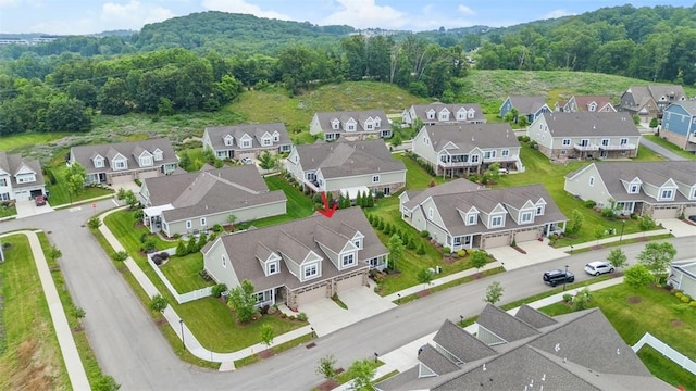 503 Tuscarora Rd, Marshall, PA 16046 - aerial view of residential area featuring a forest