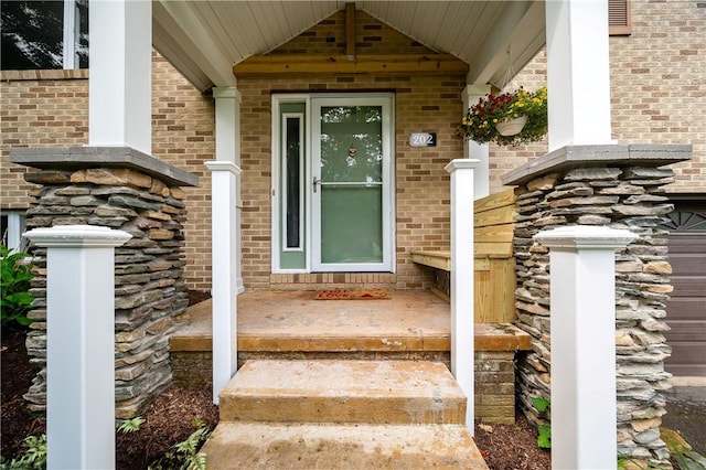 202 Village Ln, New Wilmington Boro, PA 16142 - entrance to property featuring brick siding