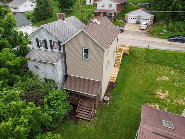 634 Euclid Ave, Canonsburg, PA 15317 - aerial view of residential area