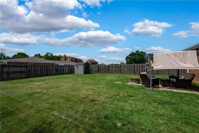 1072 N Ave, Baden, PA 15005 - fenced backyard featuring a storage shed