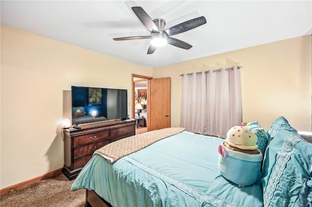 570 S 7th St, Sharpsville, PA 16150 - bedroom featuring carpet floors and ceiling fan