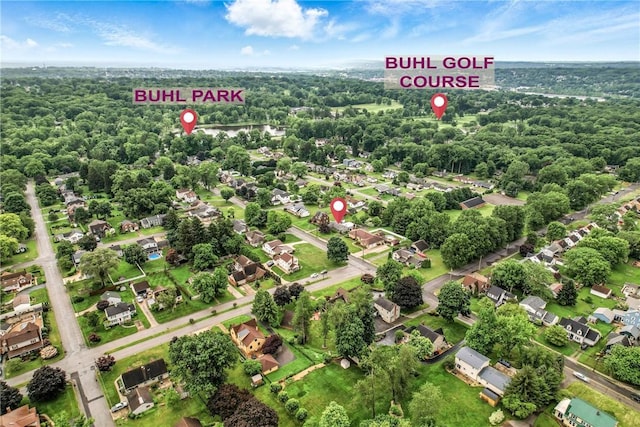 570 S 7th St, Sharpsville, PA 16150 - aerial perspective of suburban area