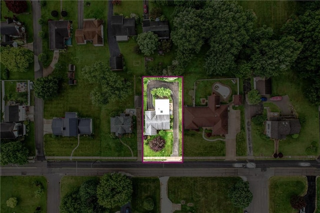 570 S 7th St, Sharpsville, PA 16150 - aerial overview of property's location featuring property parcel outlined