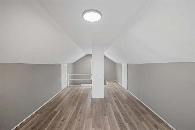 1204 Griswold St, Sharon, PA 16146 - additional living space featuring lofted ceiling and wood finished floors