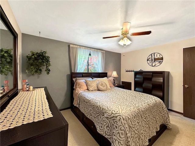 321 Jo Ann Dr, West Mifflin, PA 15122 - bedroom featuring light colored carpet and ceiling fan