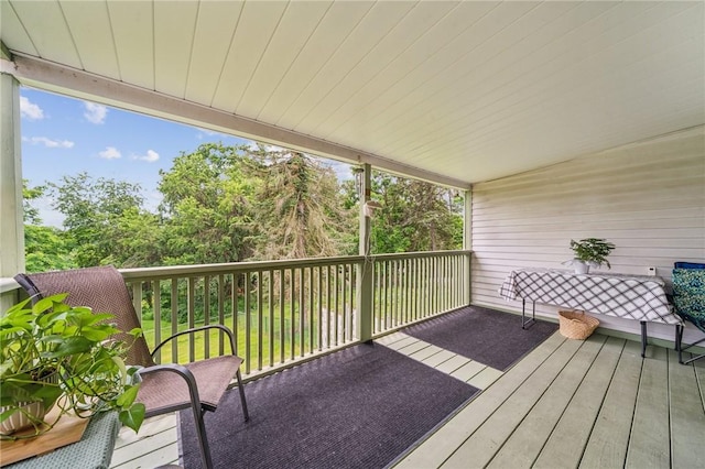 3176 Churchview Ave, Baldwin Boro, PA 15227 - view of wooden deck
