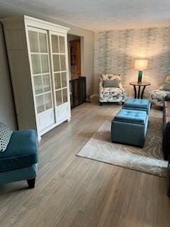77 Ridgecrest Dr, Wilkins Twp, PA 15235 - sitting room with wood finished floors