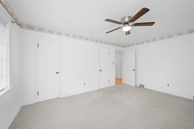126 Elm Dr, Level Green, PA 15085 - unfurnished bedroom with carpet flooring and a ceiling fan