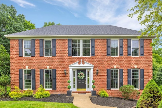 406 Pin Oak Ct, Coraopolis, PA 15108 - colonial inspired home with brick siding