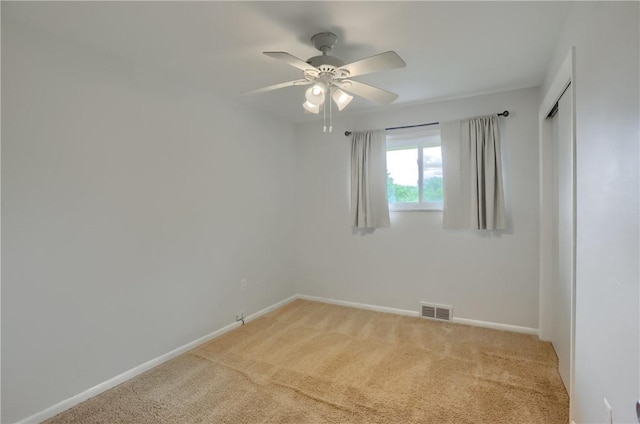 156 Dwellington Dr, Middlesex Twp, PA 16059 - unfurnished room featuring light carpet and ceiling fan
