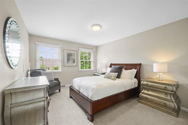 140 Golfview Dr, Adams Twp, PA 15044 - bedroom with light carpet and baseboards