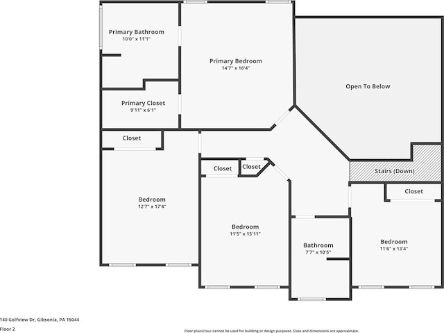140 Golfview Dr, Adams Twp, PA 15044 - view of property floor plan