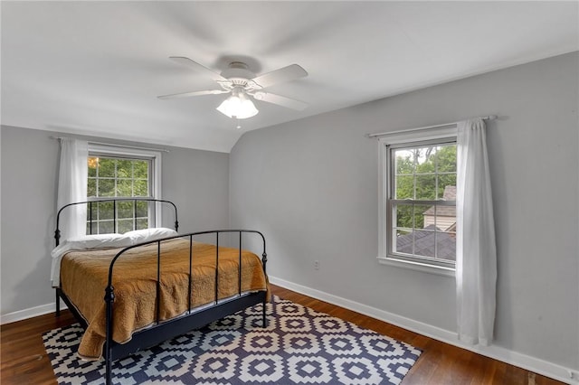 314 Sleepy Hollow Rd, Mt Lebanon, PA 15228 - bedroom with wood finished floors and ceiling fan