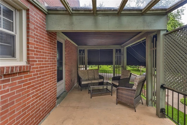 314 Sleepy Hollow Rd, Mt Lebanon, PA 15228 - view of patio / terrace with an outdoor living space