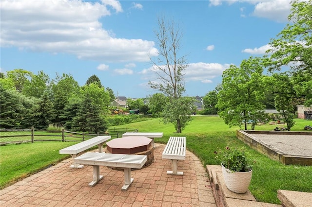 1386 Royal Oak Dr, Marshall, PA 15090 - view of patio featuring a bocce ball area