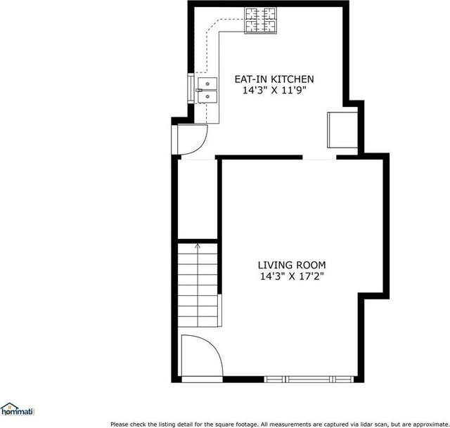 1908 Saint Paul St, South Side, PA 15203 - view of room layout