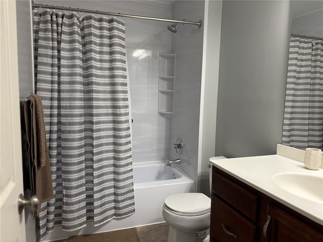97 Clover Ln, Pine Twp Nal, PA 15044 - bathroom featuring vanity and shower / bathtub combination with curtain