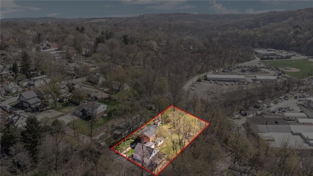 201 Hickory Way, Oakmont, PA 15139 - view of property location with property boundaries highlighted