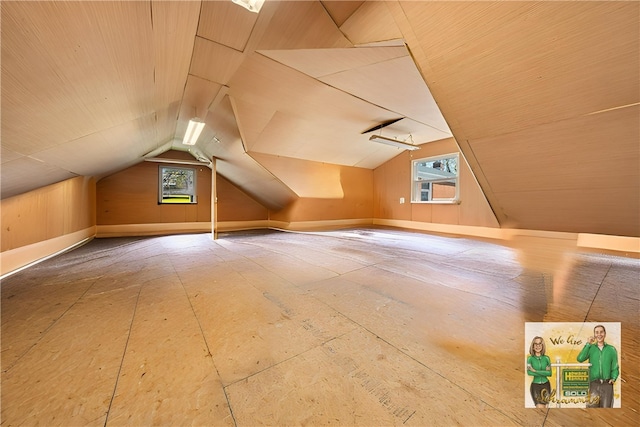 201 Hickory Way, Oakmont, PA 15139 - additional living space featuring lofted ceiling