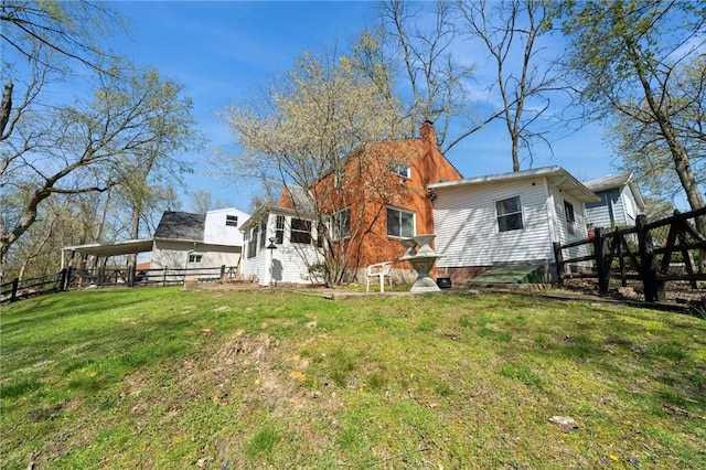 201 Hickory Way, Oakmont, PA 15139 - back of property featuring a chimney