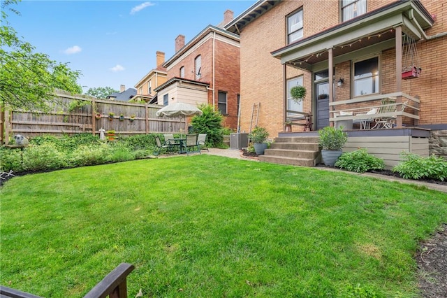 125 Richey Ave, Observatory Hill, PA 15214 - view of yard with a porch