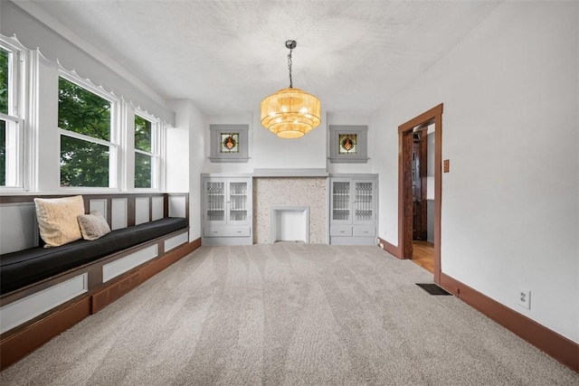 3123 Willett Rd, Brentwood, PA 15227 - living area with carpet floors and baseboards
