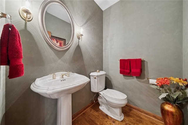 101 Blackthorn Dr, Penn Twp But, PA 16002 - half bathroom with wood finished floors and toilet