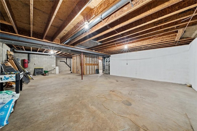 101 Blackthorn Dr, Penn Twp But, PA 16002 - unfinished below grade area with a central vacuum unit