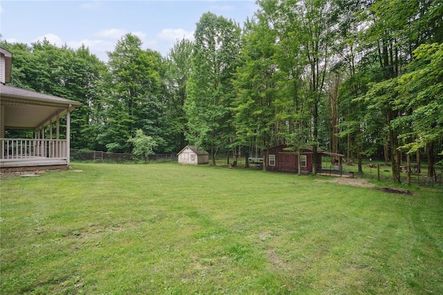 29 Cherry Tree Ln, Mercer Boro Mer, PA 16137 - view of yard with a shed