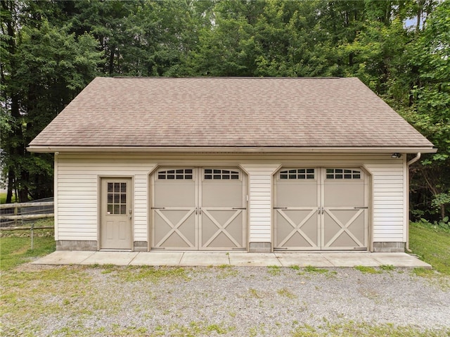 29 Cherry Tree Ln, Mercer Boro Mer, PA 16137 - view of detached garage
