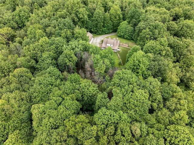 29 Cherry Tree Ln, Mercer Boro Mer, PA 16137 - aerial view of property's location with a heavily wooded area