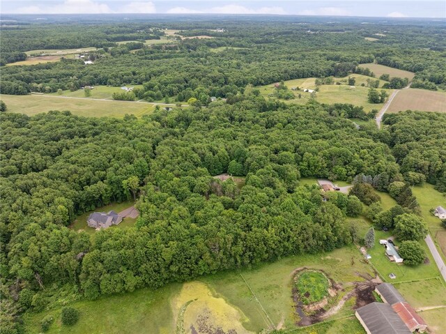 29 Cherry Tree Ln, Mercer Boro Mer, PA 16137 - aerial view of property's location with a forest
