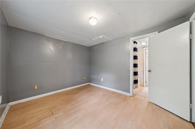 320 Cline St, E Pittsburgh, PA 15112 - empty room with light wood-type flooring and baseboards