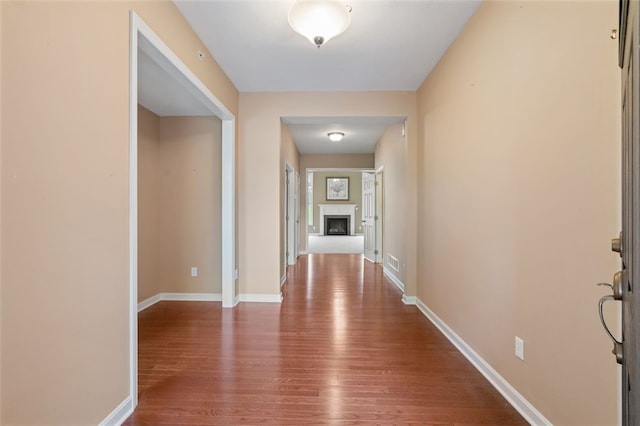 121 Anglers Way, Peters Twp, PA 15317 - hallway featuring wood finished floors and baseboards