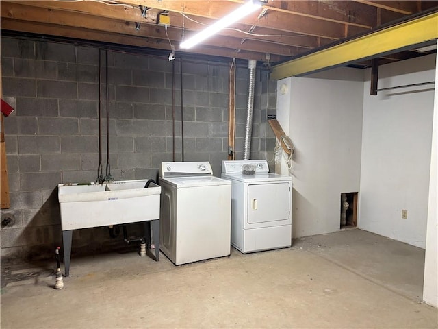 2105 Pulaski Rd, Neshannock Twp, PA 16105 - laundry room with washer and clothes dryer