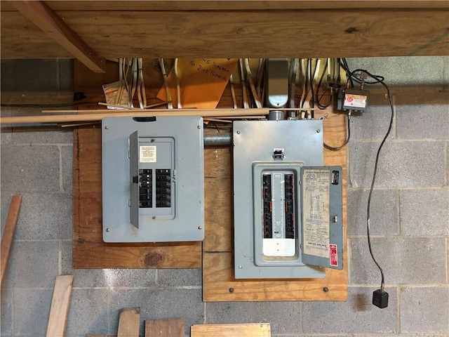 2105 Pulaski Rd, Neshannock Twp, PA 16105 - utility room with electric panel