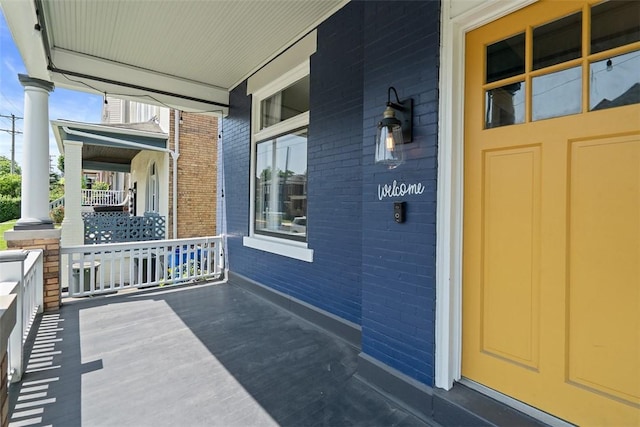 1037 Chislett St, Morningside, PA 15206 - property entrance with covered porch and brick siding