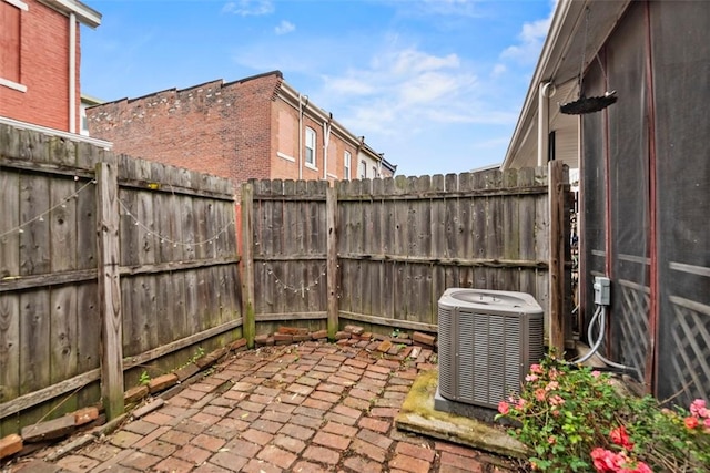 4829 Hatfield St, Lawrenceville, PA 15201 - fenced backyard featuring a patio area
