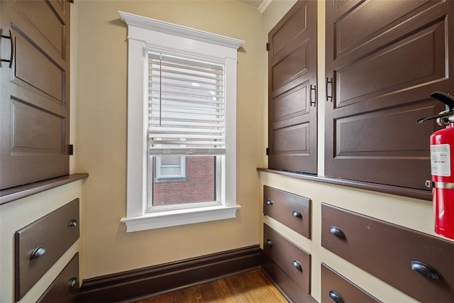 81 Dinsmore Ave, Crafton, PA 15205 - doorway with wood finished floors and baseboards