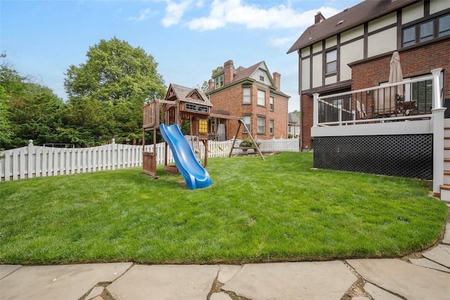 81 Dinsmore Ave, Crafton, PA 15205 - view of yard with a playground