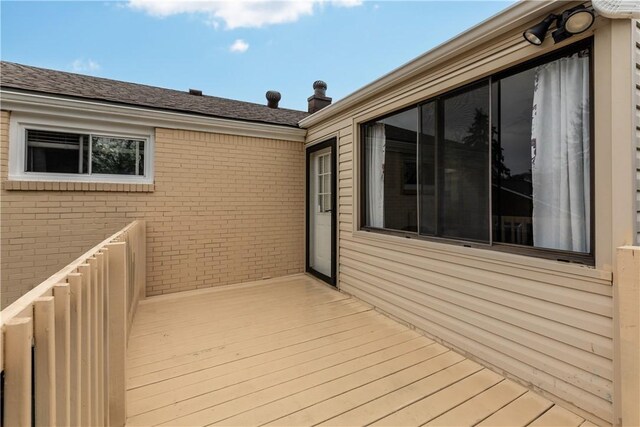 1028 Roseanne Ave, Banksville/Westwood, PA 15216 - view of wooden terrace