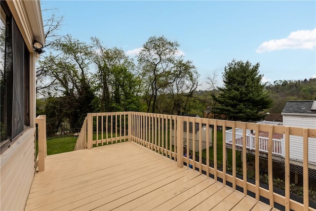 1028 Roseanne Ave, Banksville/Westwood, PA 15216 - view of wooden deck
