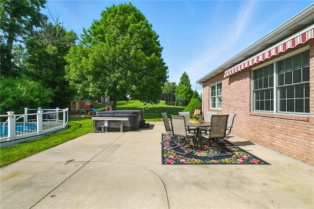 2310 Shamrock Ln, Canonsburg, PA 15317 - view of patio with outdoor dining area