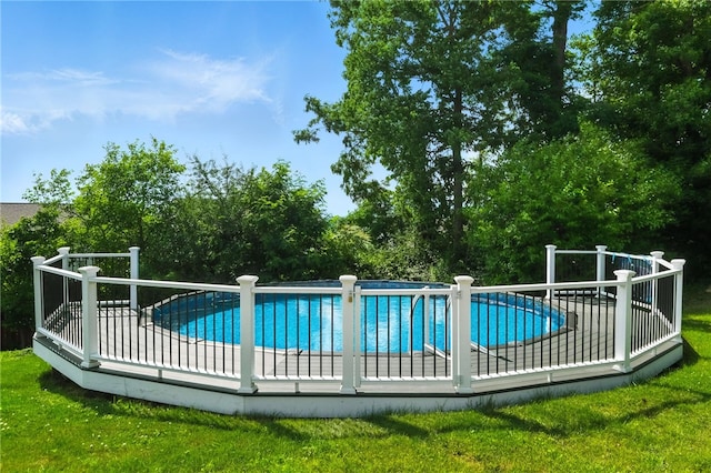 2310 Shamrock Ln, Canonsburg, PA 15317 - view of pool featuring a lawn