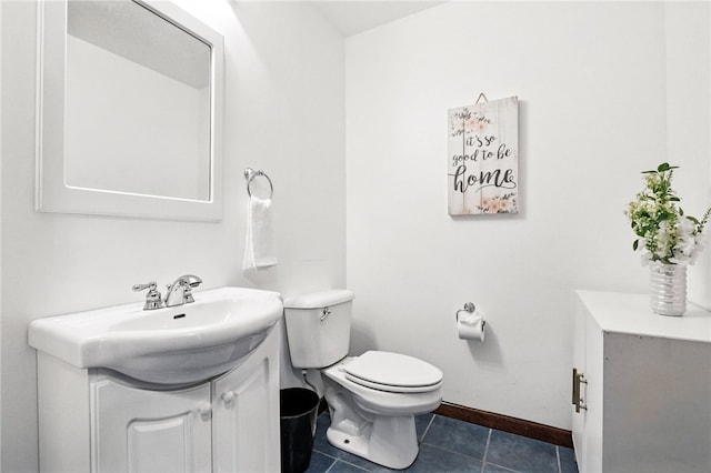 2310 Shamrock Ln, Canonsburg, PA 15317 - bathroom featuring vanity and tile patterned flooring