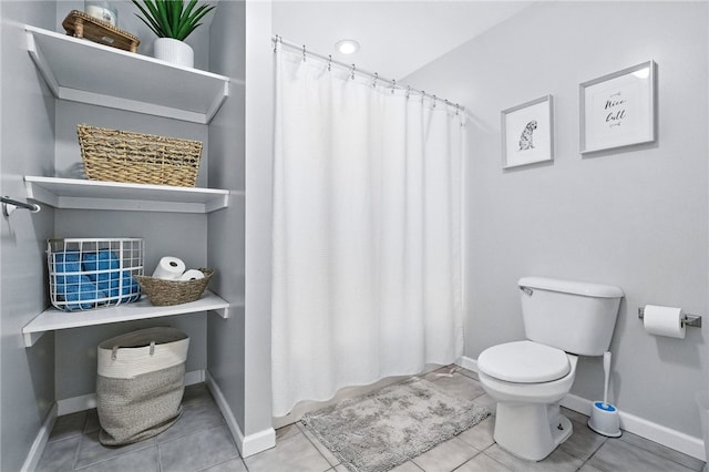 2310 Shamrock Ln, Canonsburg, PA 15317 - bathroom featuring tile patterned flooring and a shower with curtain