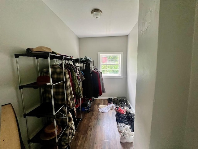 901 N Ashland Ave, New Castle, PA 16102 - walk in closet with wood finished floors