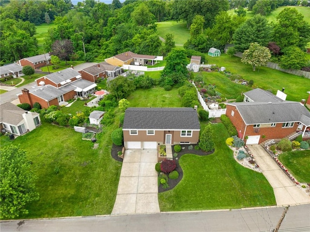 213 Thistle Dr, West Mifflin, PA 15122 - aerial perspective of suburban area