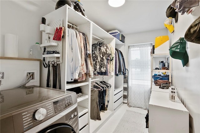 2013 Straubs Ln, Troy Hill, PA 15212 - walk in closet featuring washer / dryer