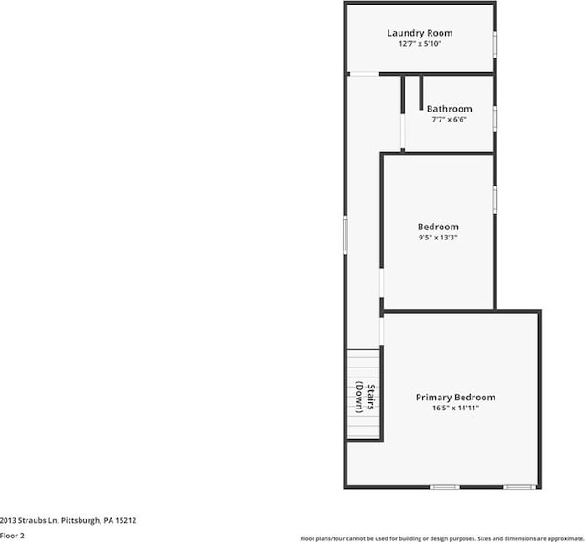 2013 Straubs Ln, Troy Hill, PA 15212 - view of floor plan / room layout